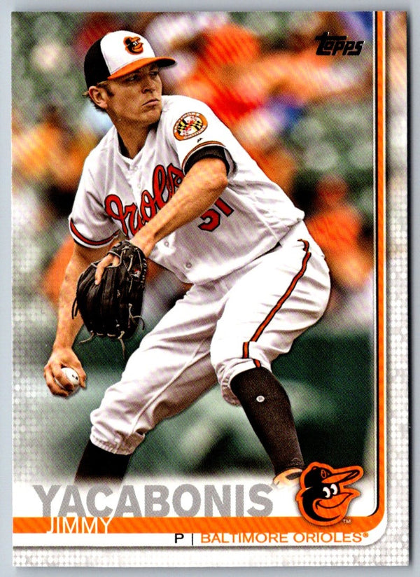 2019 Topps Jimmy Yacabonis #575