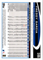 2012 Topps Freddy Garcia #596