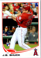 2013 Topps Update J.B. Shuck #US155 Rookie