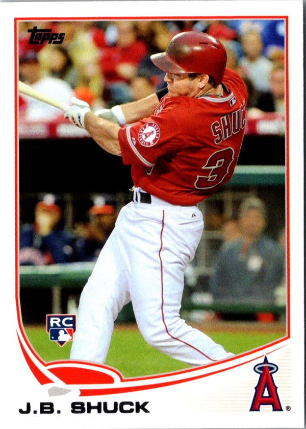 2013 Topps Update J.B. Shuck #US155 Rookie