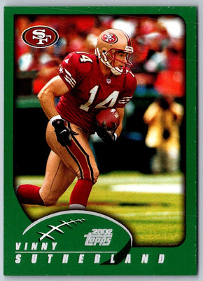 2002 Topps Vinny Sutherland #221