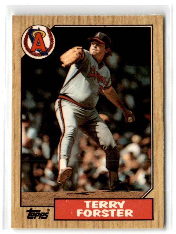 1987 Topps Tiffany Terry Forster #652