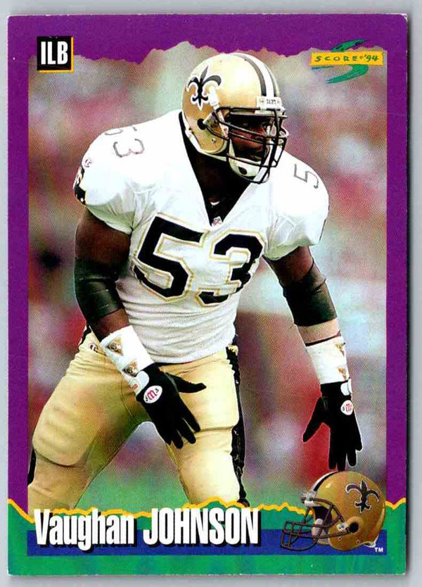 1994 Score Vaughan Johnson #128