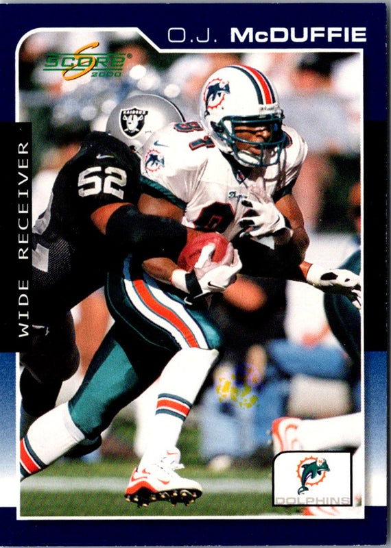 2000 Score O.J. McDuffie #100
