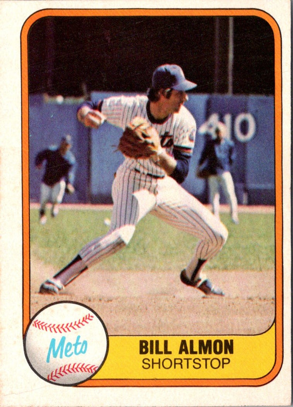 1981 Fleer Bill Almon #332