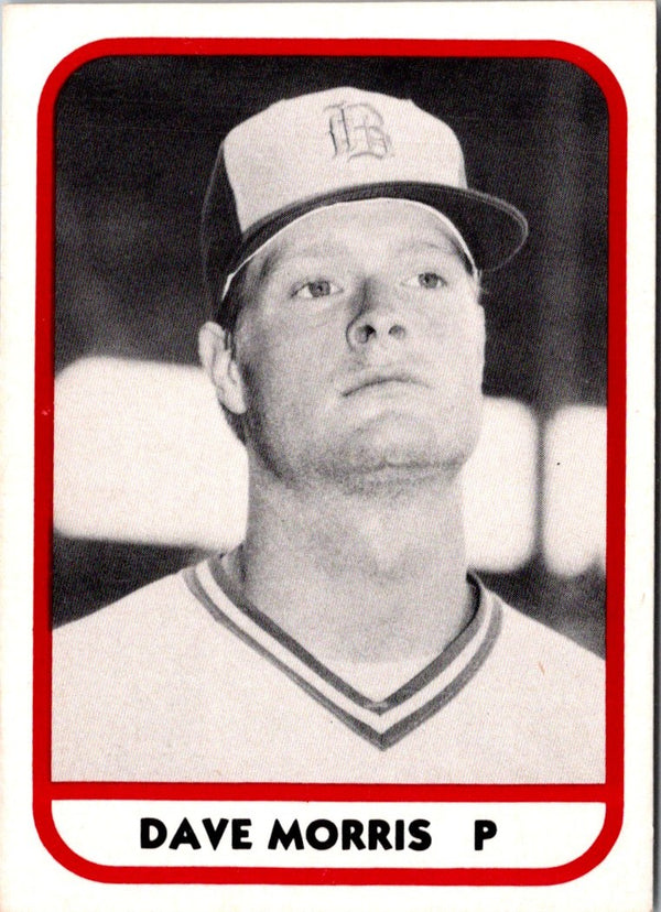 1981 TCMA Burlington Bees Dave Morris #1