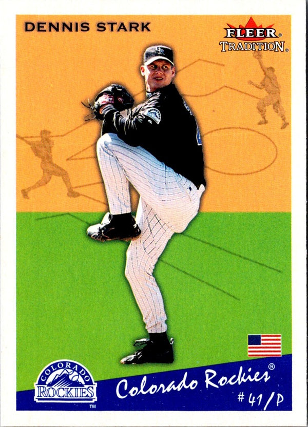 2002 Fleer Tradition Update Dennis Stark #U263