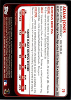 2011 Bowman Adam Jones #79