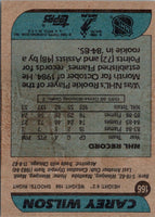 1986 Topps Carey Wilson #166