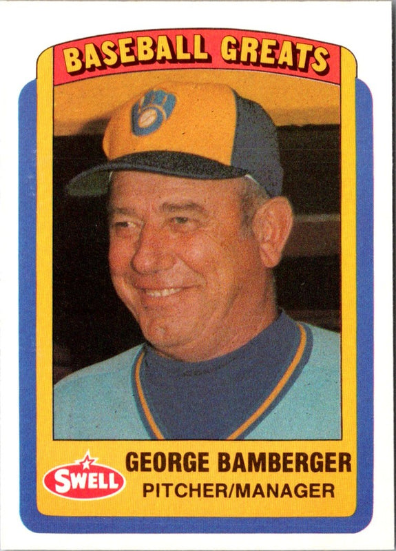 1990 Swell Baseball Greats George Bamberger #23