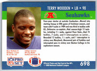 1990 Proset Terry Wooden #698