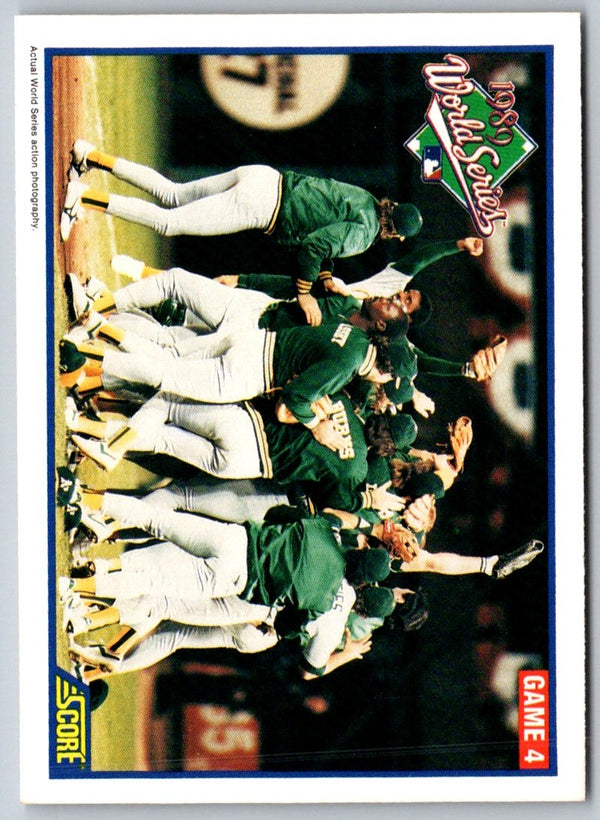 1990 Score McDonaldâ€™s Rickey Henderson #5