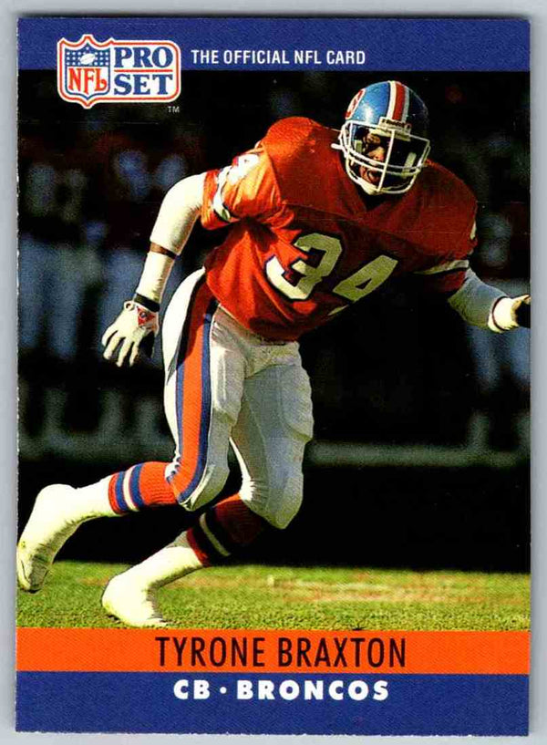 1990 Pro Set Tyrone Braxton #87
