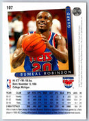 1993 Upper Deck Rumeal Robinson