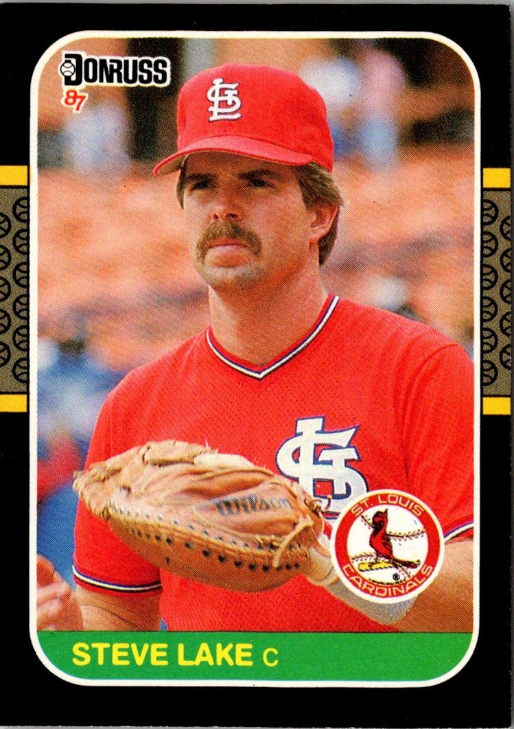 1987 Donruss Steve Lake