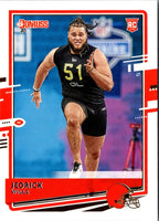 2020 Donruss Jedrick Wills #269 Rookie