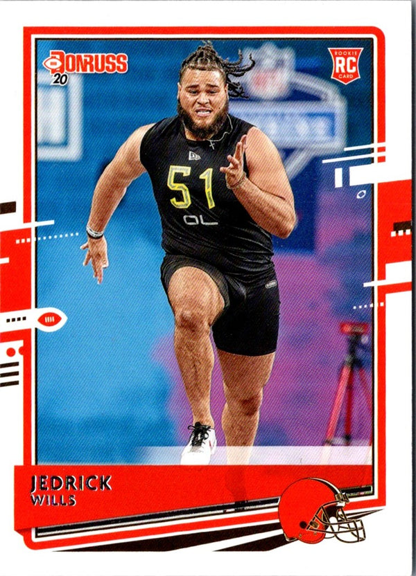2020 Donruss Jedrick Wills #269 Rookie
