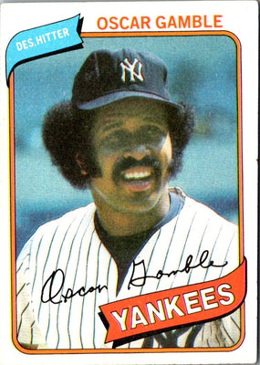 1980 Topps Oscar Gamble #698 NM-MT