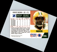 1991 Pro Set Robert Brown #93