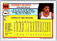 1991 WildCard Rodney Mcray #368
