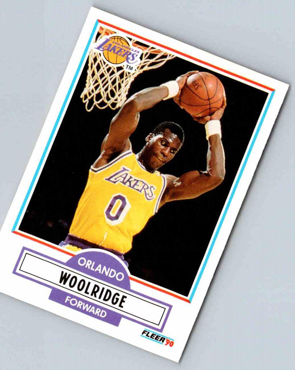 1990 Fleer Orlando Woolridge #96