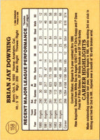 1985 Donruss Brian Downing #158