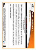 2013 Topps Update Matt Harvey #US1