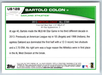 2013 Topps Update Bartolo Colon #US128