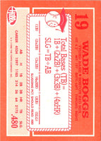 1990 Topps Wade Boggs #19