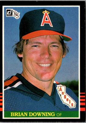 1985 Donruss Brian Downing #158