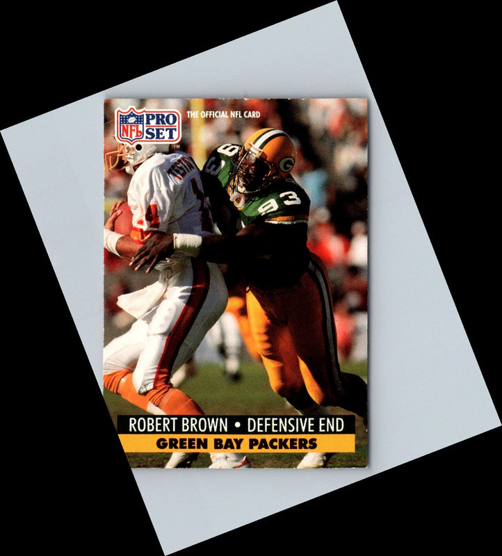 1991 Pro Set Robert Brown #93