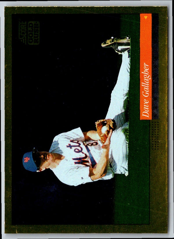 1993 Score Dave Gallagher #mets
