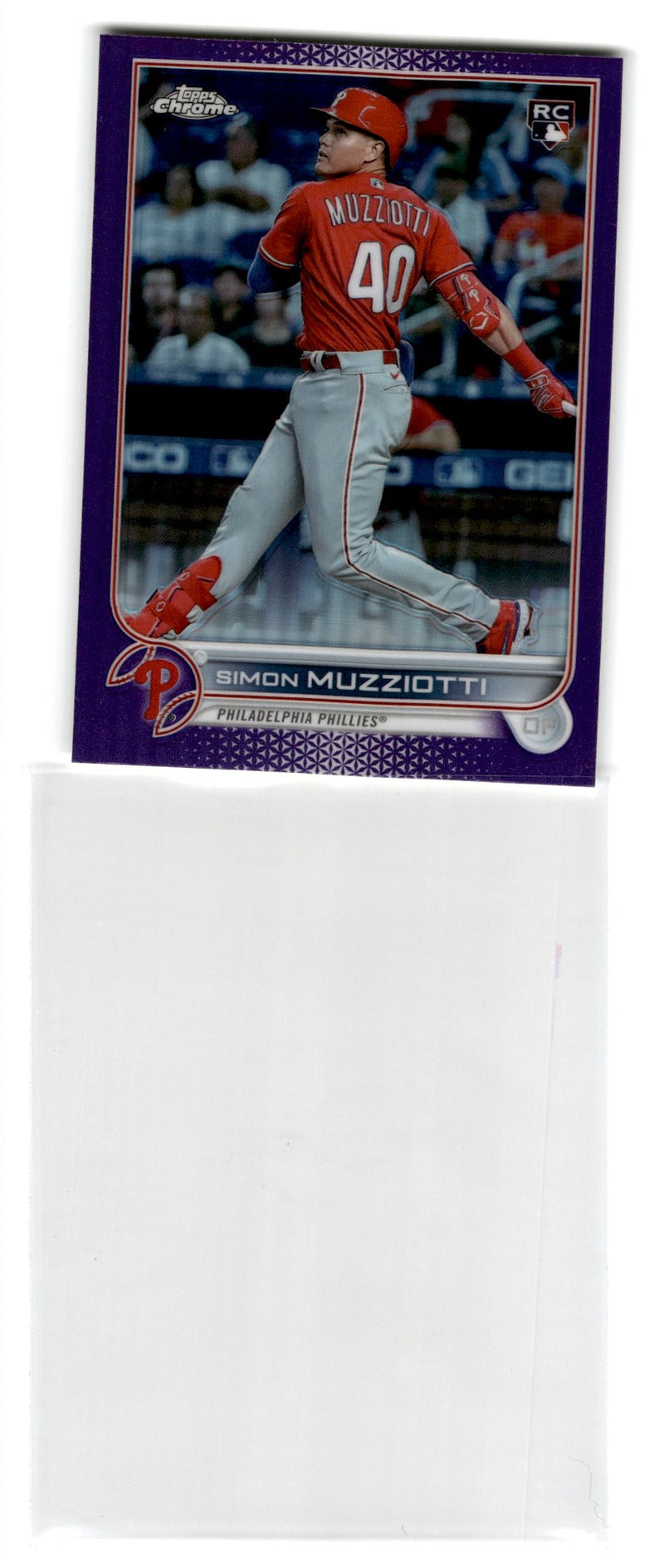 2022 Topps Chrome Update Simon Muzziotti