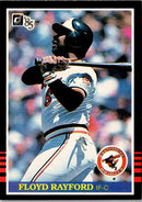 1985 Donruss Floyd Rayford