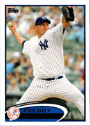 2012 Topps Freddy Garcia