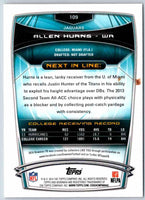 2014 Bowman Football Allen Hurns #109