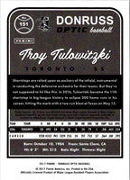 2017 Donruss Optic Troy Tulowitzki #151