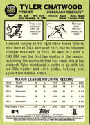 2016 Topps Heritage Tyler Chatwood