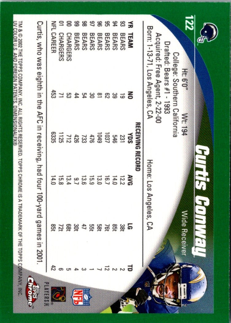 2002 Topps Chrome Curtis Conway