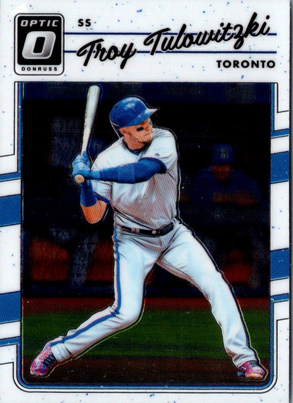 2017 Donruss Optic Troy Tulowitzki #151