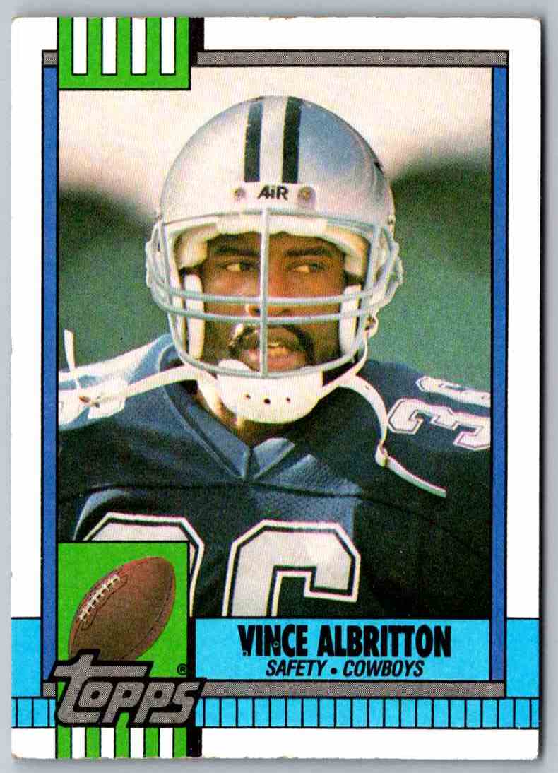 1990 Topps Vince Albritton