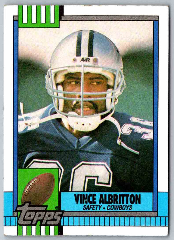 1990 Topps Vince Albritton #492
