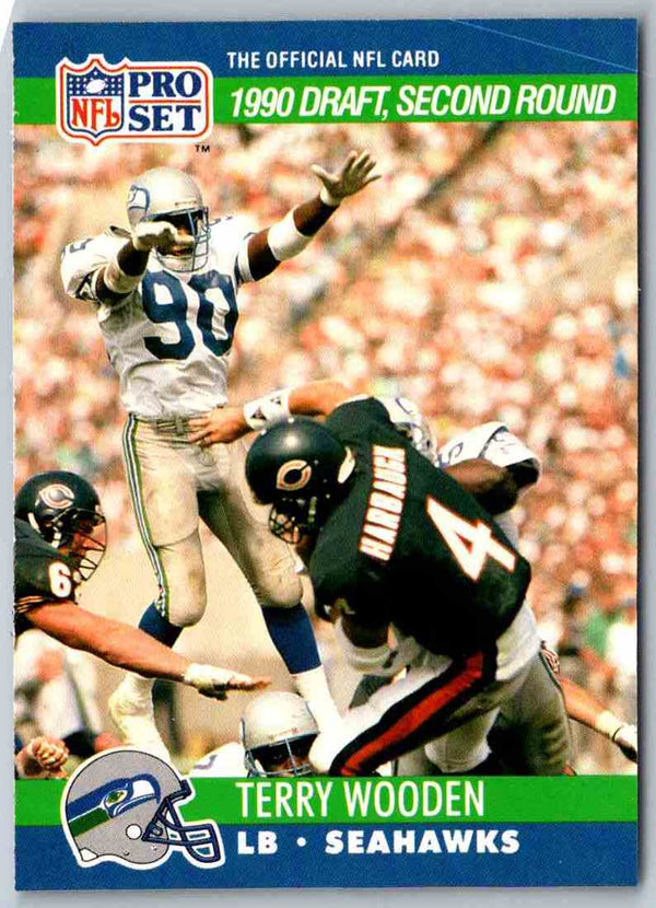 1990 Proset Terry Wooden #698