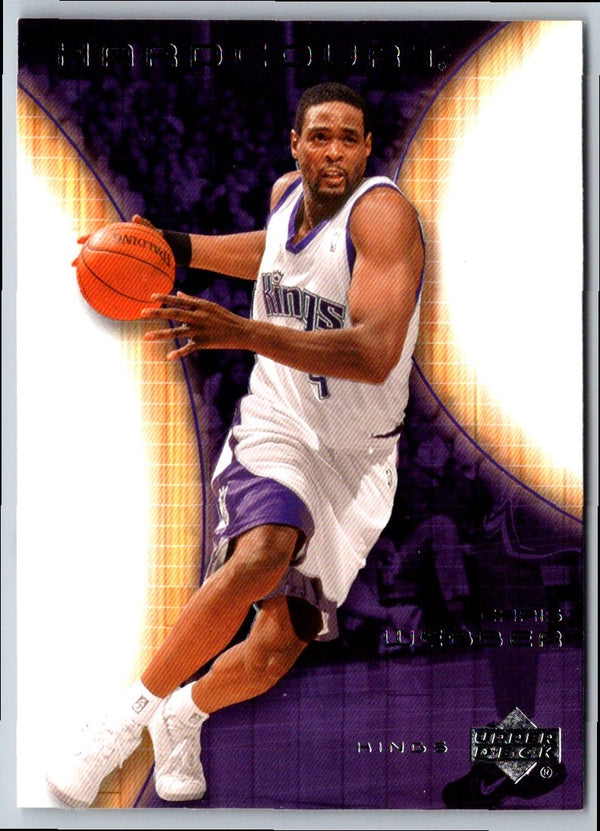 2003 Upper Deck Hardcourt Chris Webber #71