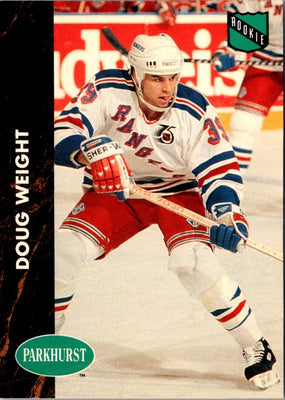 1991 Parkhurst Doug Weight #116 Rookie