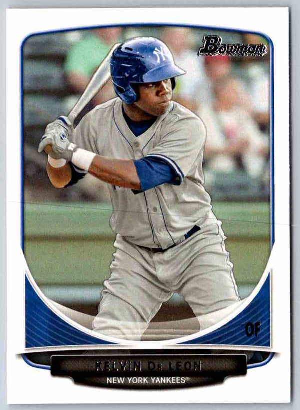 2014 Bowman Kelvin De Leon #BP86