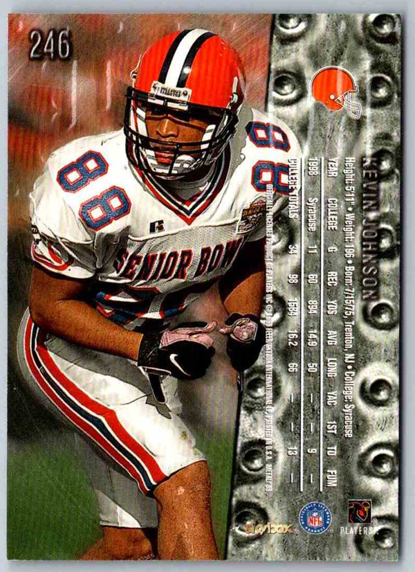 1998 Edge Kevin Johnson #246