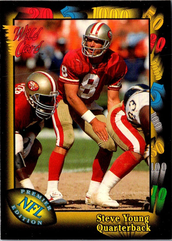 1991 Wild Card Steve Young #86