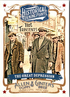 2012 Topps Allen & Ginter Historical Turning Points The Great Depression #HTP17