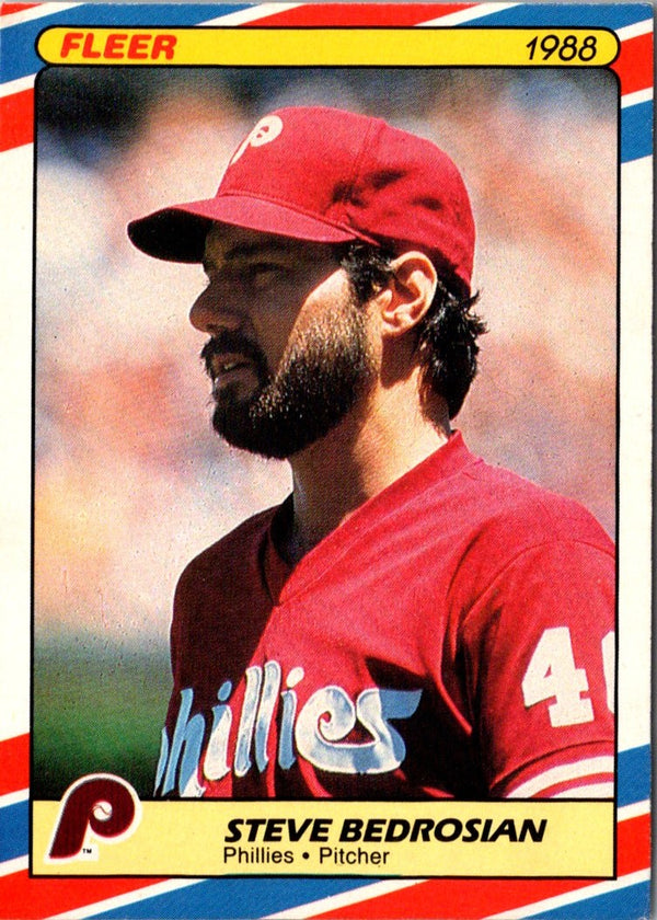 1988 Fleer SuperStars Steve Bedrosian #1